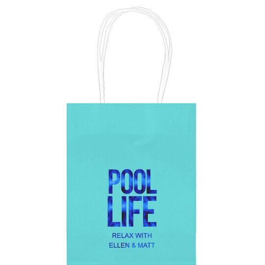 Pool Life Mini Twisted Handled Bags